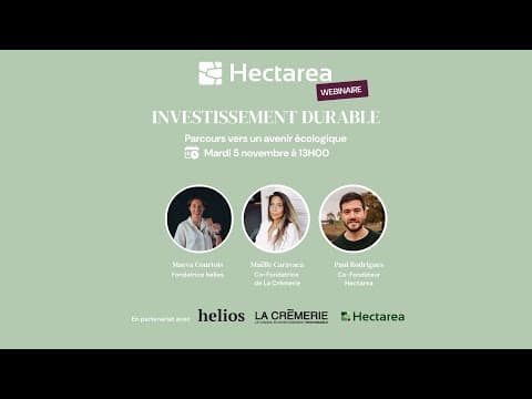 Investissement Durable : Parcours vers un avenir écologique avec helios et La Crèmerie